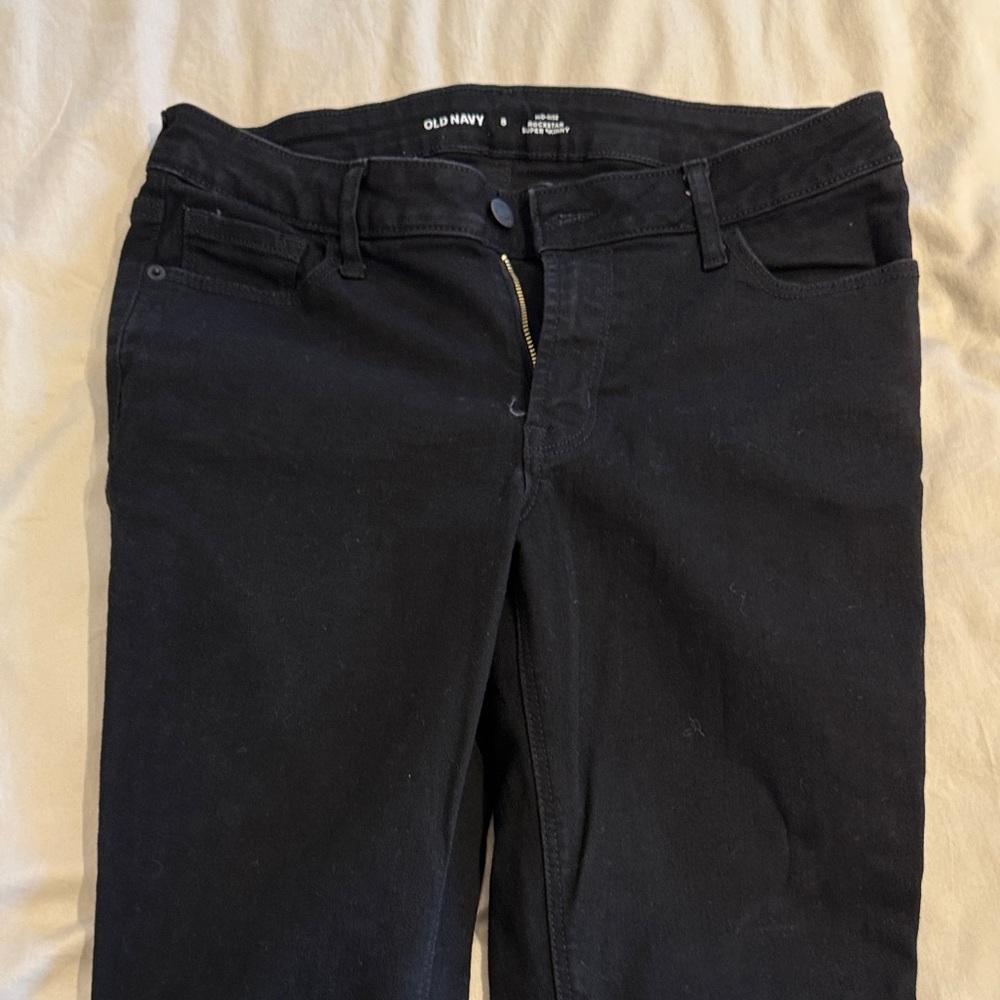 Old Navy Women's Skinny Jeans - Black